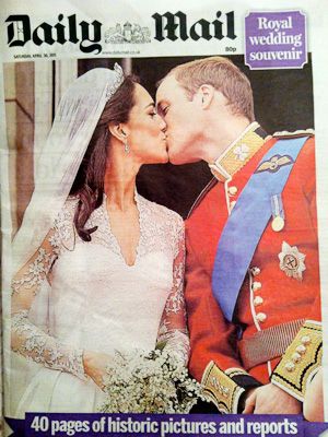 ウィリアム王子とケイト・ミドルトンさんのロイヤル・ウェディング